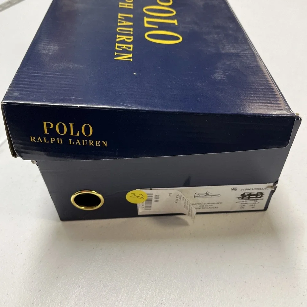 Polo Ralph Lauren Sneaker Boot Brown Leather Chukka Lace Up Size 8.5 Preppy‎